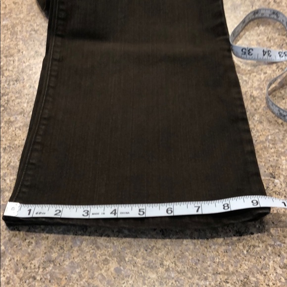 Brown NYDJ Petite Jeans Size 8P - Picture 9 of 13